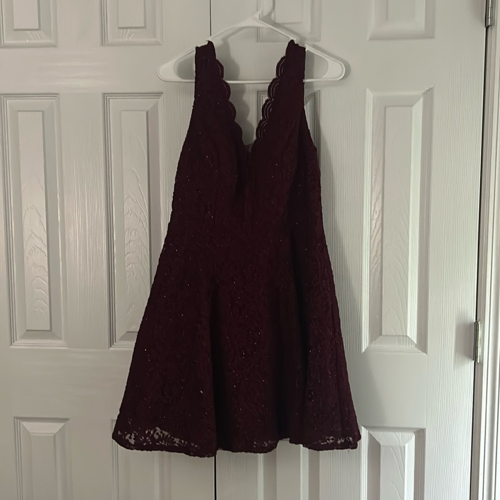 Sparkly red formal dress size 13